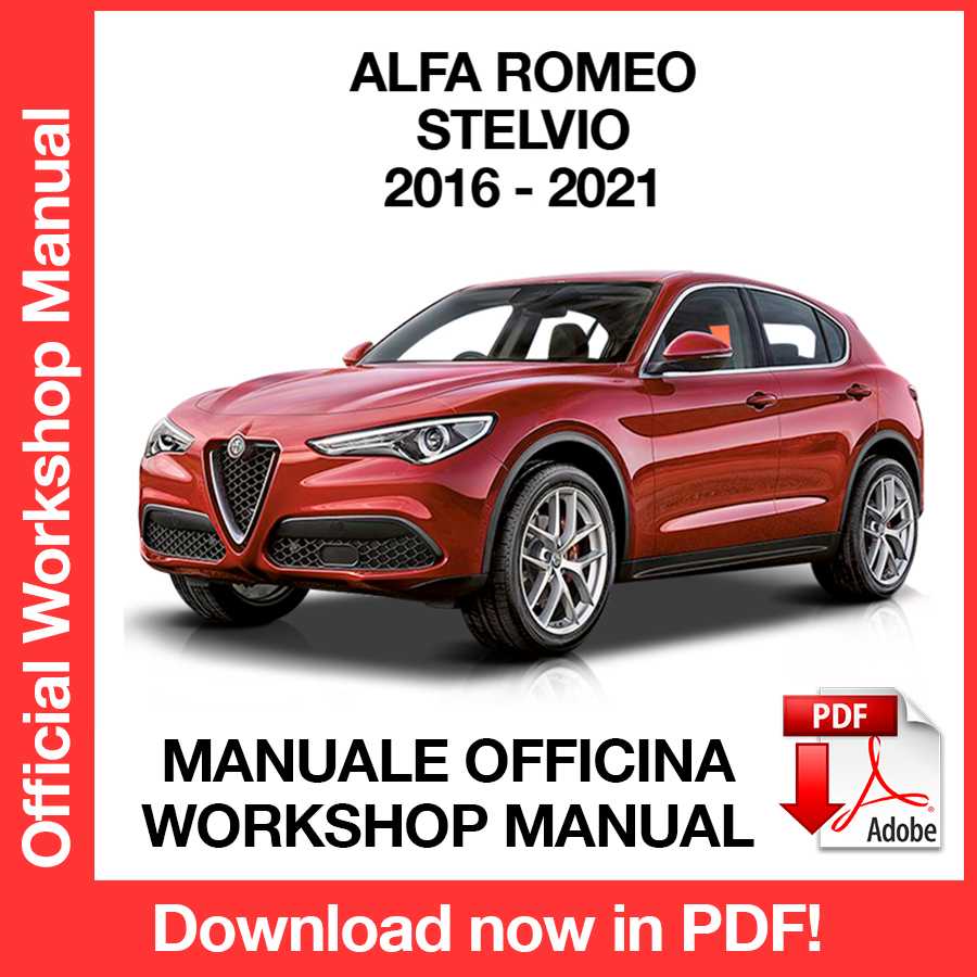 Manuale Officina Alfa Romeo Stelvio (2016-2021) (ITA)