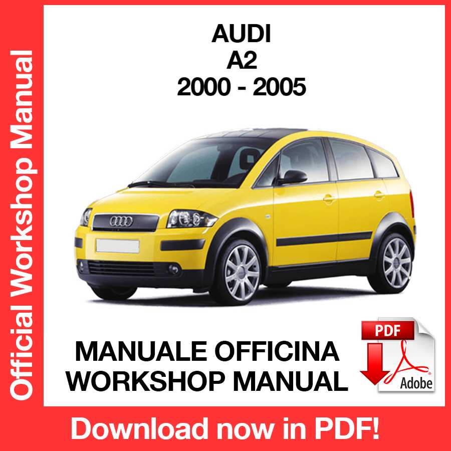 Manuale Officina Audi A2 (2000-2005) (EN)