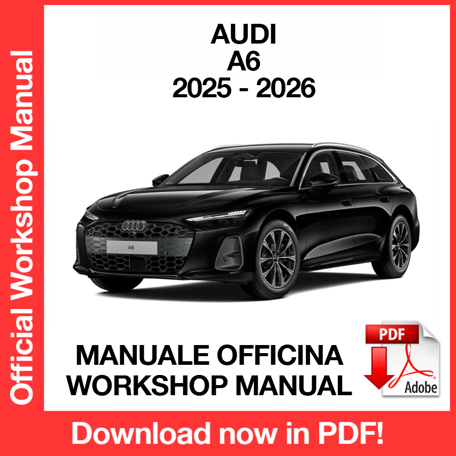 Manuale Officina Audi A6 (2025-2026) (EN)