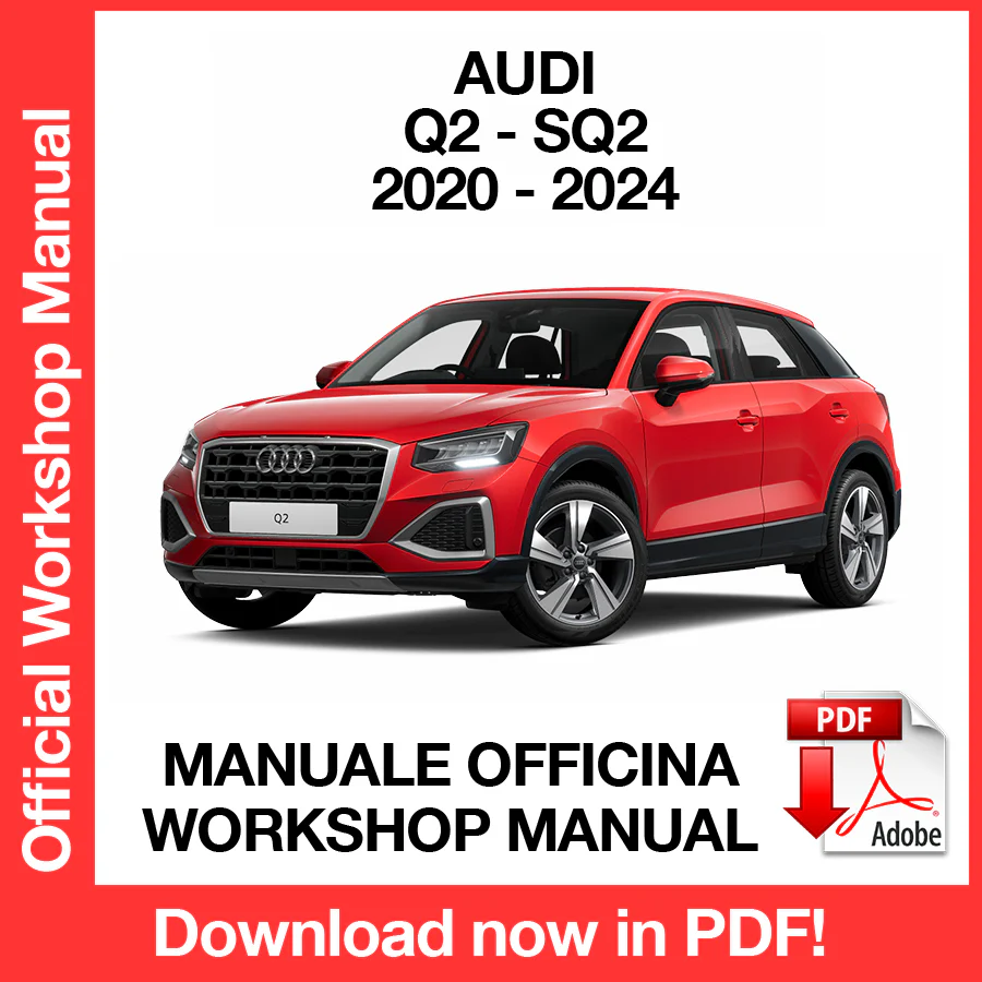Manuale Officina Audi Q2 SQ2 (2020-2024) (EN)