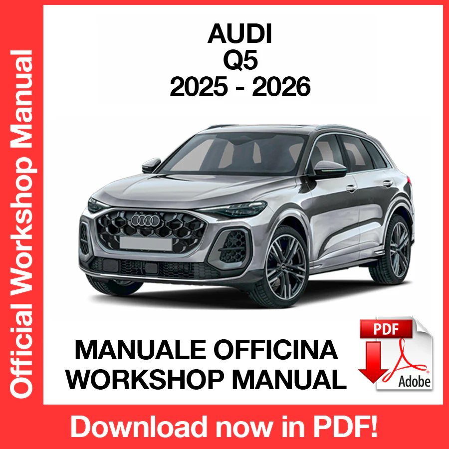 Manuale Officina Audi Q5 (2025-2026) (EN)
