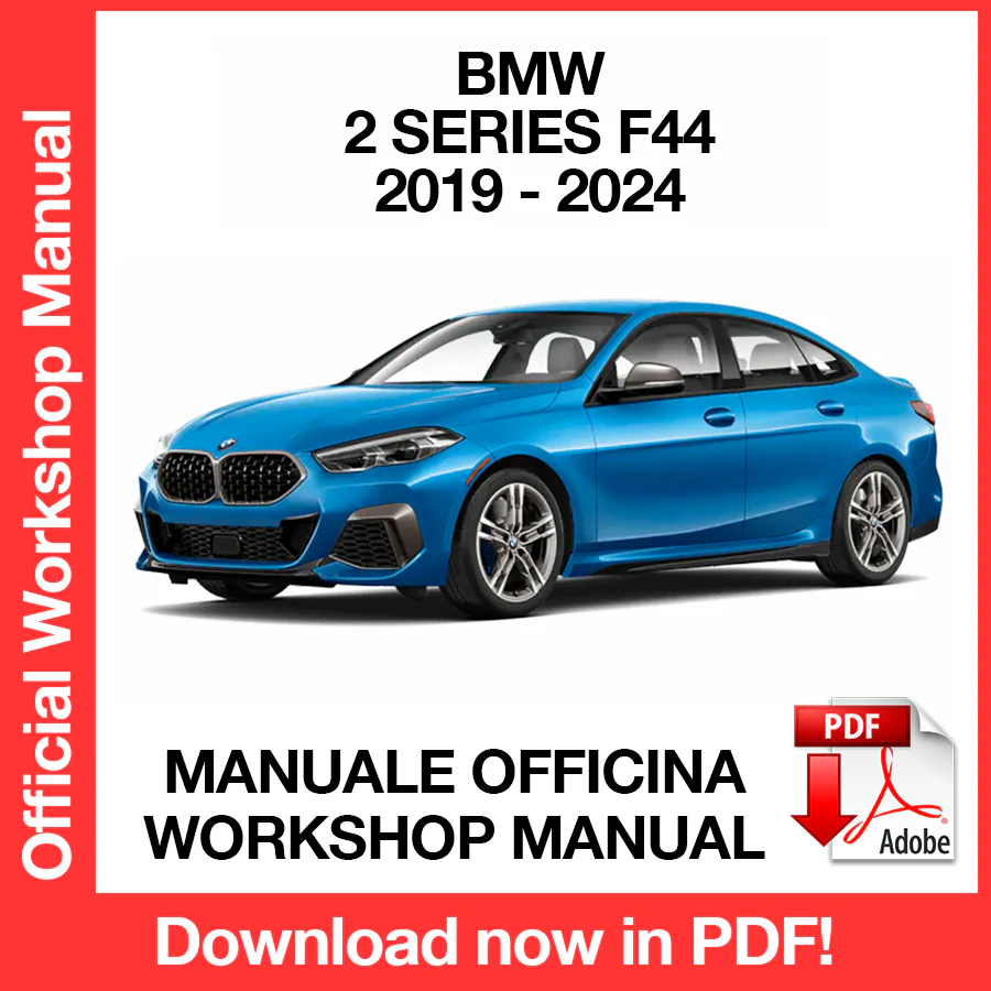 Manuale Officina BMW Serie 2 F44 Gran Coupe (2019-2024) (EN)