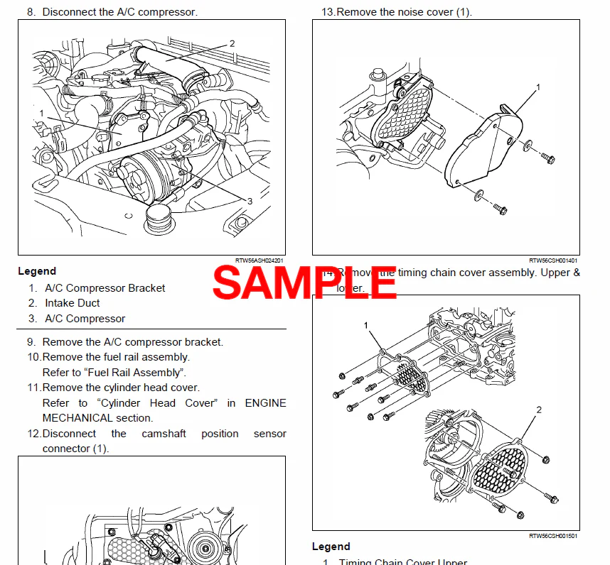 Manuale Officina Chevrolet Silverado (2008) (EN) - Image 2