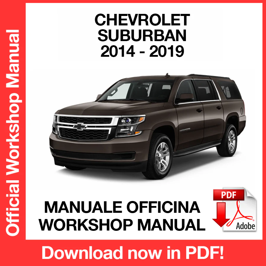 Manuale Officina Chevrolet Suburban (2014-2019) (EN)