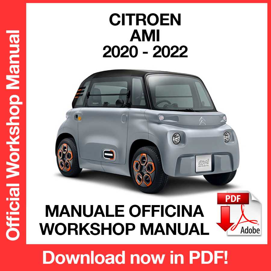 Manuale Officina Citroen AMI (2020-2022) (ITA)