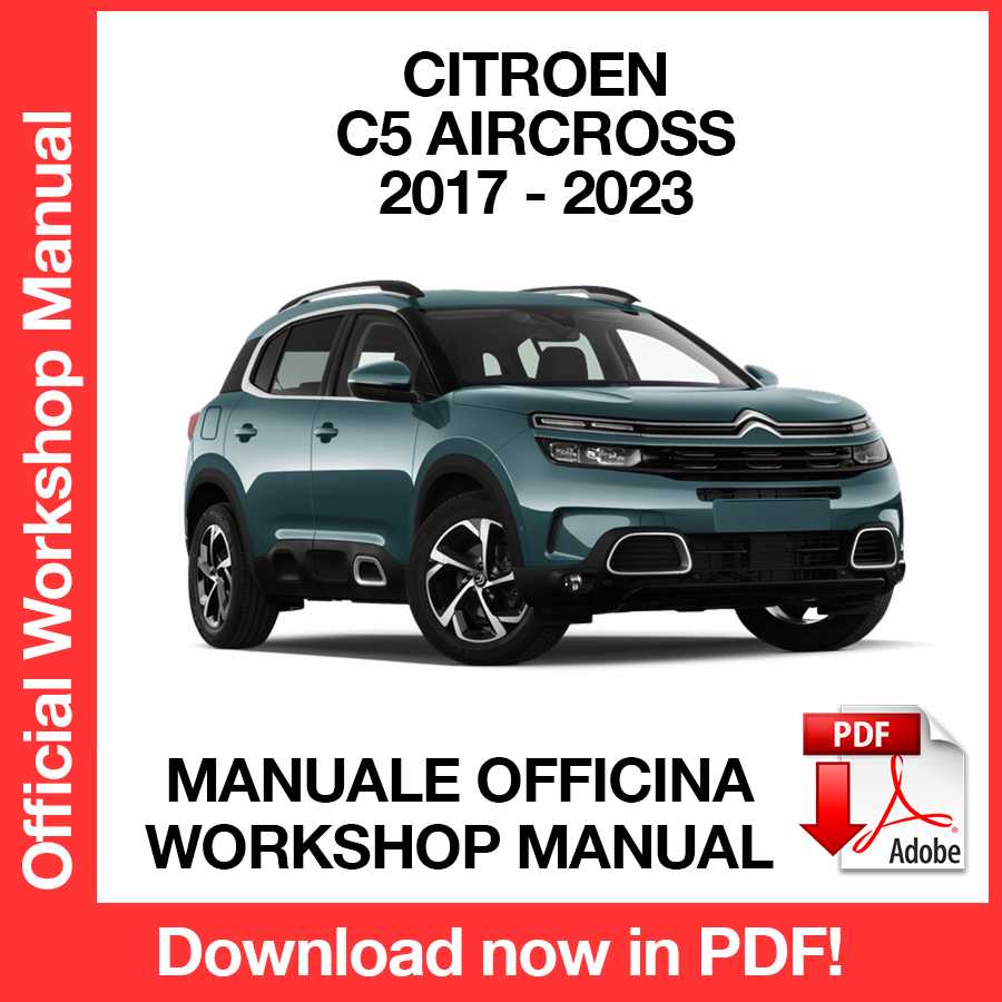 Manuale Officina Citroen C5 Aircross (2017-2023) (ITA)