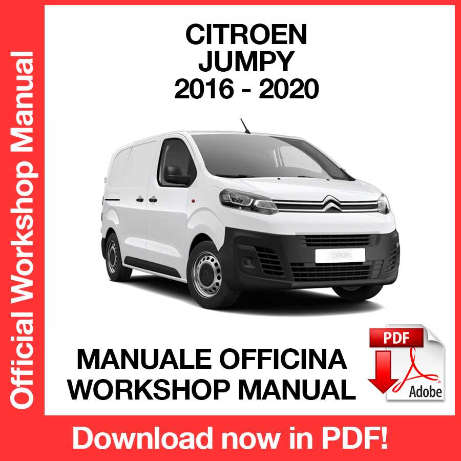 Manuale Officina Citroen Jumpy (2016-2020) (ITA)