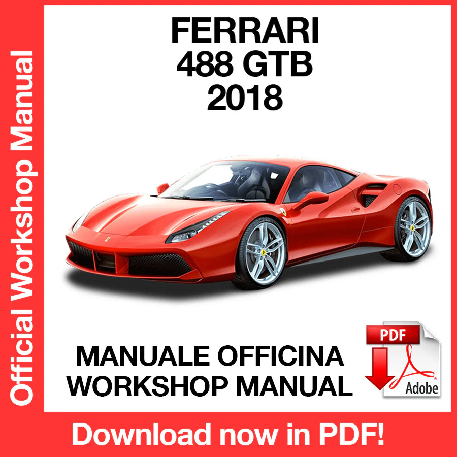 MANUALE OFFICINA FERRARI 488 GTB (EN)