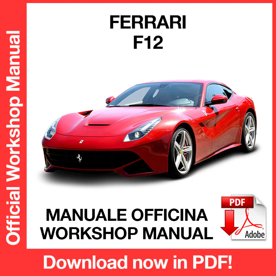 MANUALE OFFICINA FERRARI F12 (EN)