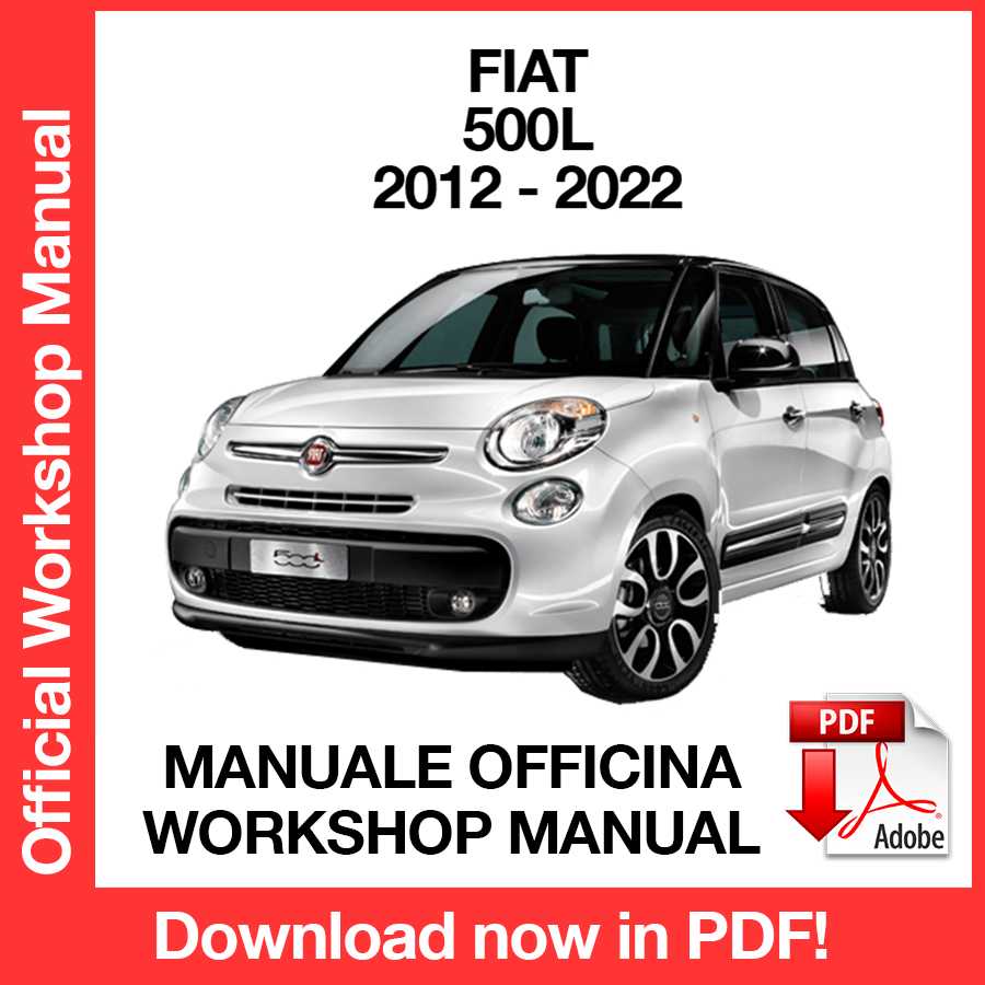 Manuale Officina Fiat 500L (2012-2022) (ITA)