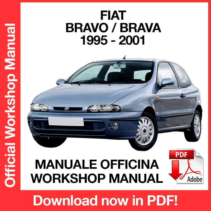 Manuale Officina Fiat Bravo / Brava (1995-2001) (EN)