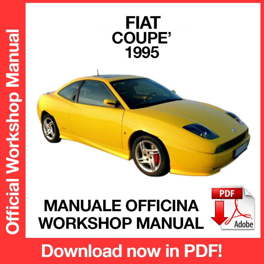 MANUALE OFFICINA FIAT COUPE (1995) (EN)