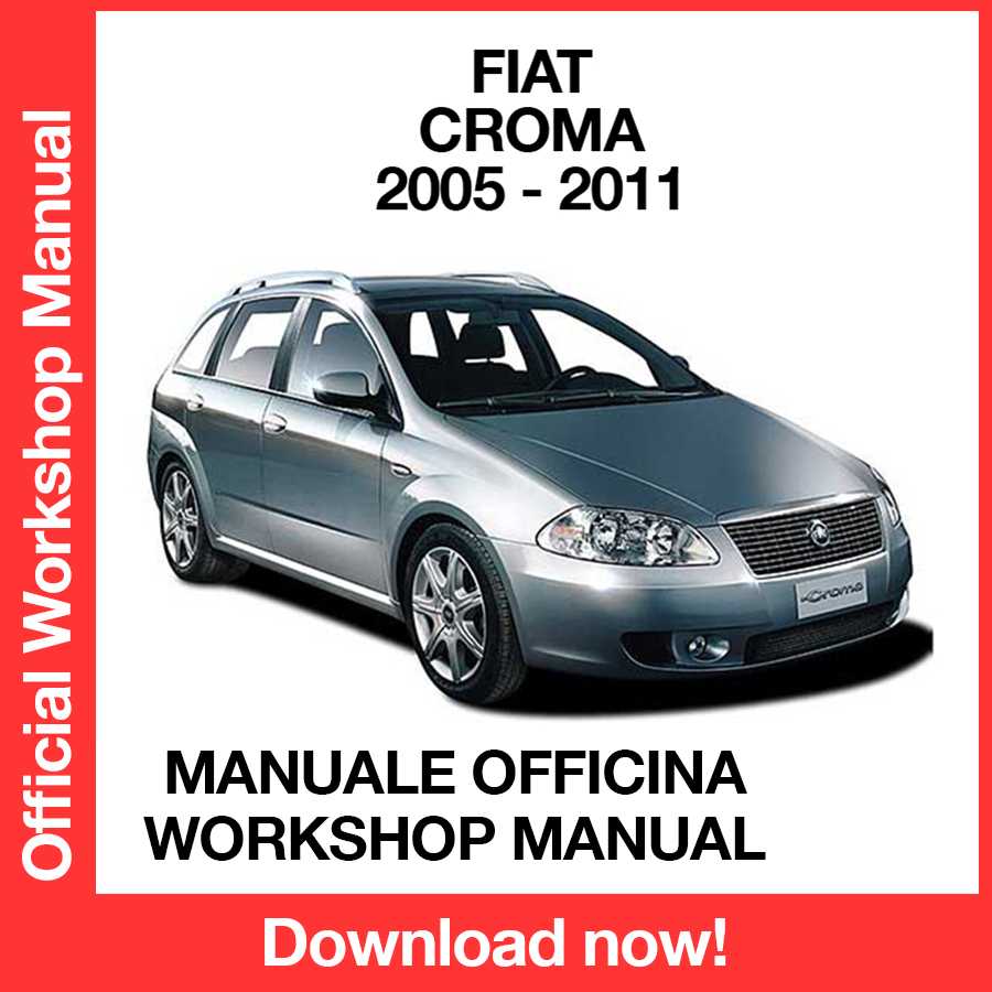 Manuale Officina Fiat Croma (2005-2011) (EN) (ITA) ELEARN