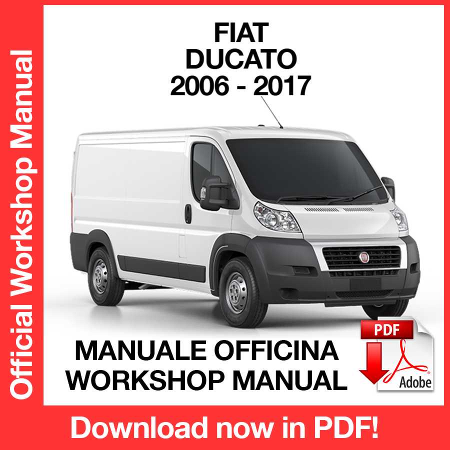 Manuale Officina Fiat Ducato (2006-2017) (EN)