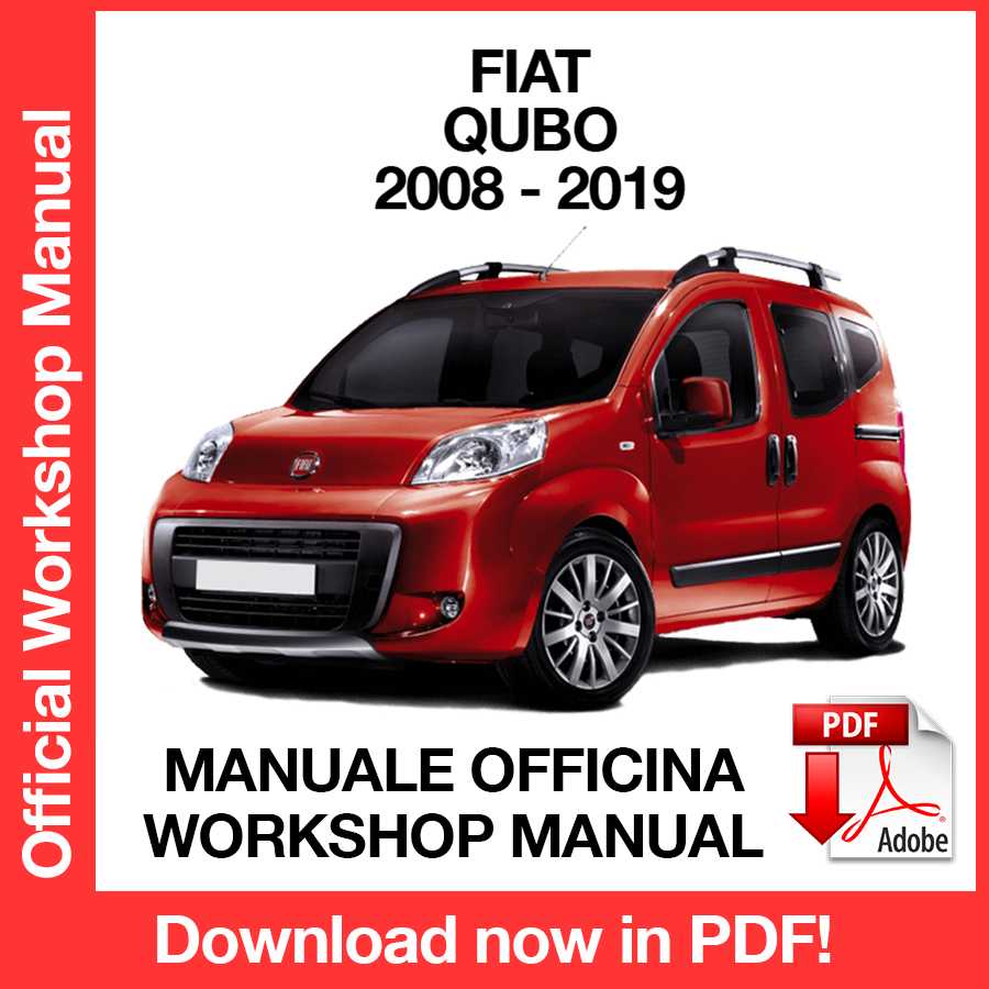 Manuale Officina Fiat Qubo (2008-2019) (ITA)