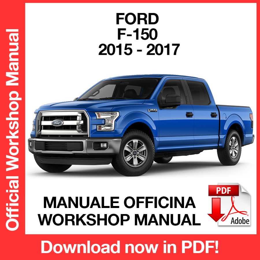Manuale Officina Ford F-150 (2015-2017) (EN)
