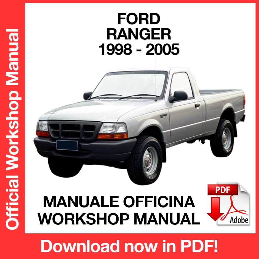 Manuale Officina Ford Ranger (1998-2005) (EN)