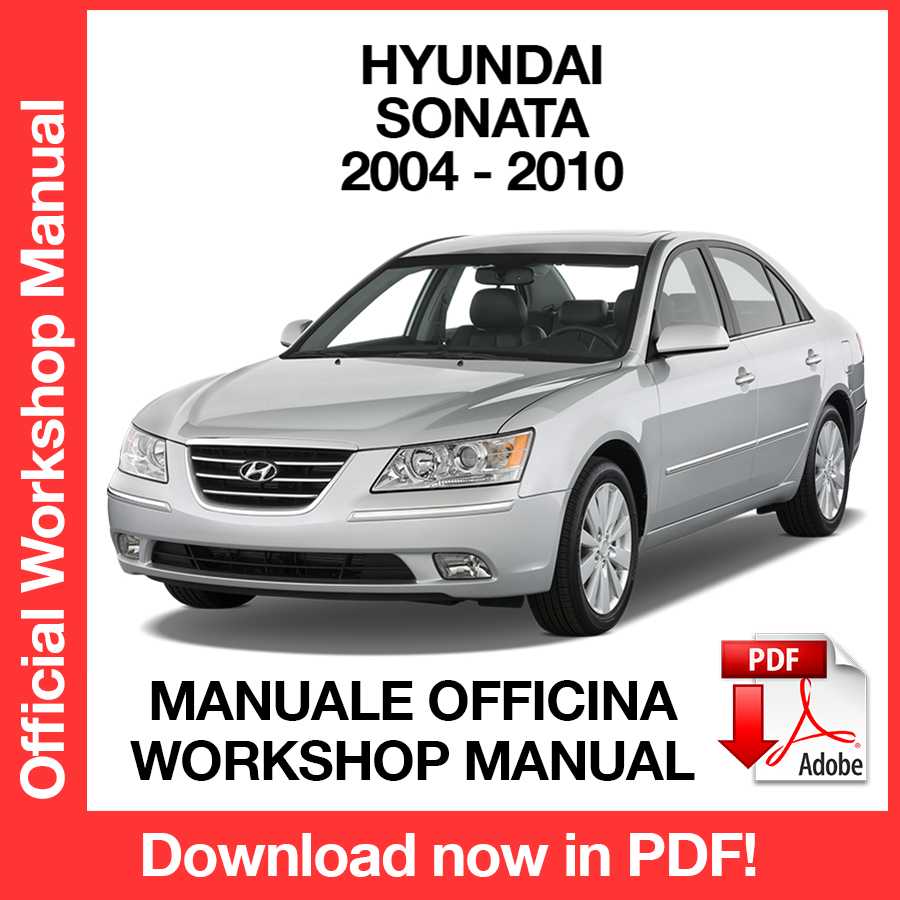 Manuale Officina Hyundai Sonata (2004-2010) (EN)