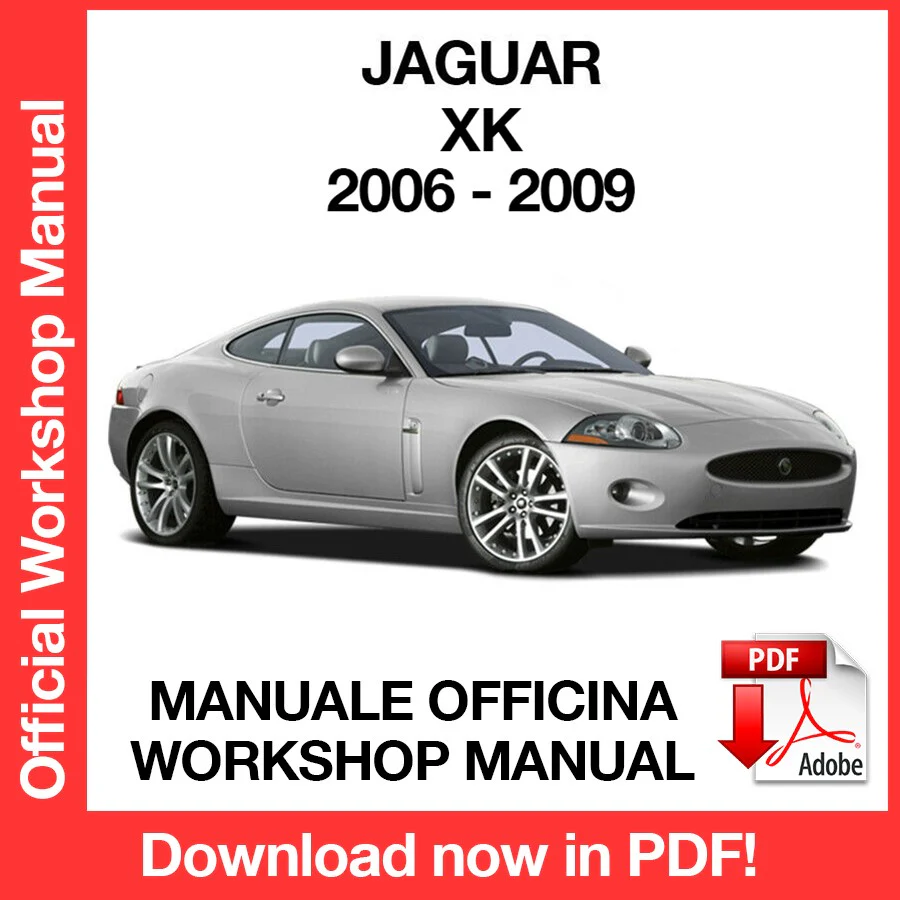 Manuale Officina Jaguar XK X150 (2006-2009) (EN)