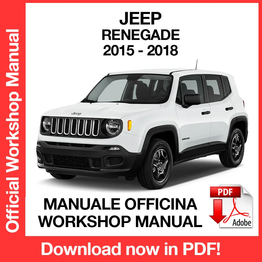 Manuale Officina Jeep Renegade (2015-2018) (EN)