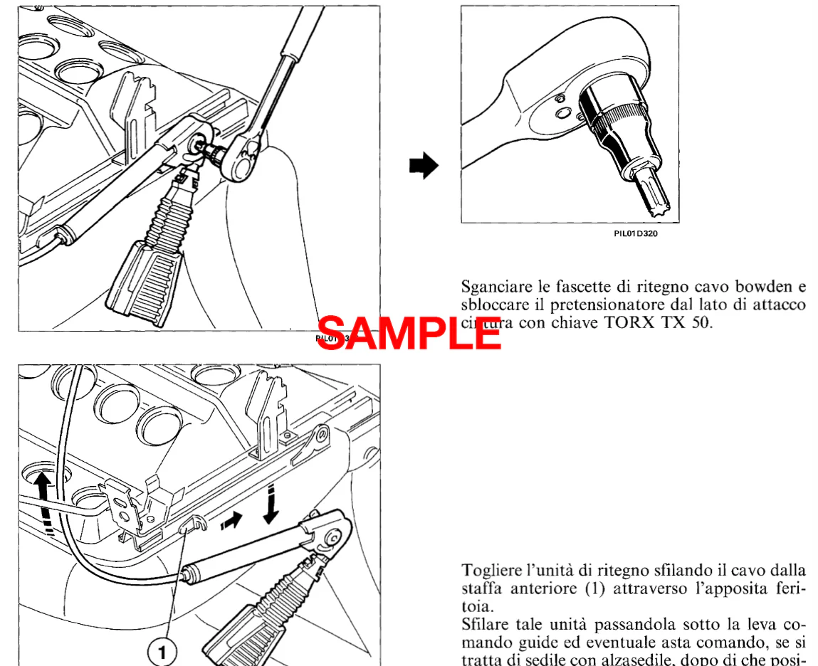 Manuale Officina Lancia Delta Integrale 4WD (1987-1992) (EN) - Image 3