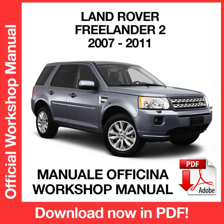 Manuale Officina Land Rover Freelander 2 (2007 - 2011) (EN)