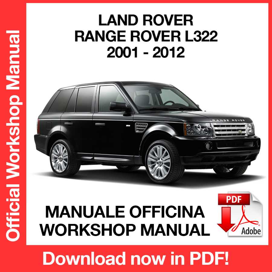 Manuale Officina Land Rover Range Rover L322 (2001-2012) (EN)