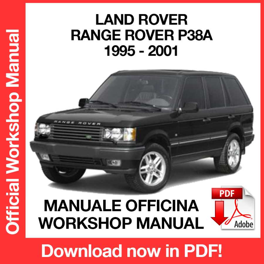 Manuale Officina Land Rover Range Rover P38A (1995-2001) (EN)