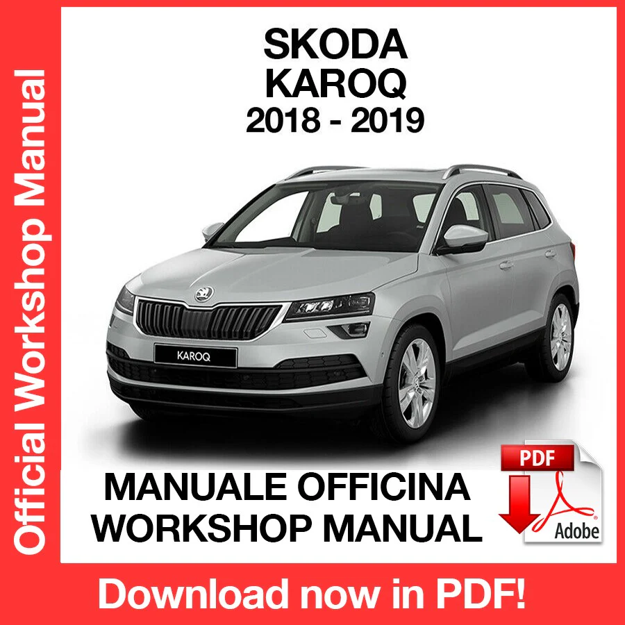 Manuale Officina Skoda KAROQ (2018-2019) (EN)
