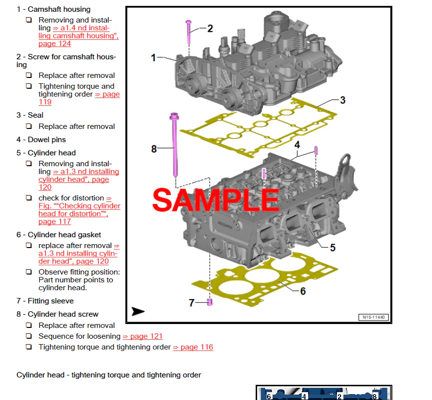 Manuale Officina Skoda Rapid (2013-2019) (EN) - Image 2
