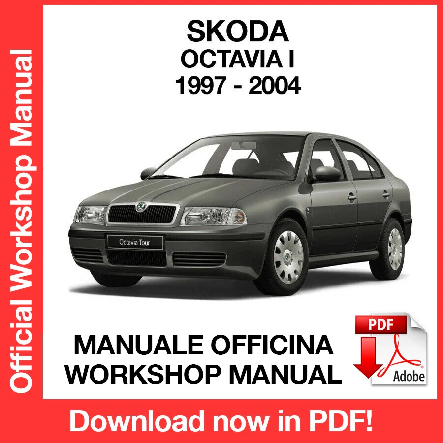 Manuale Officina Skoda Octavia MK1 (1997-2004) (EN)