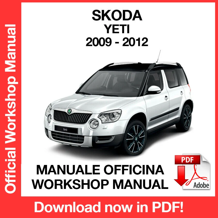 Manuale Officina Skoda YETI (2009-2012) (EN)