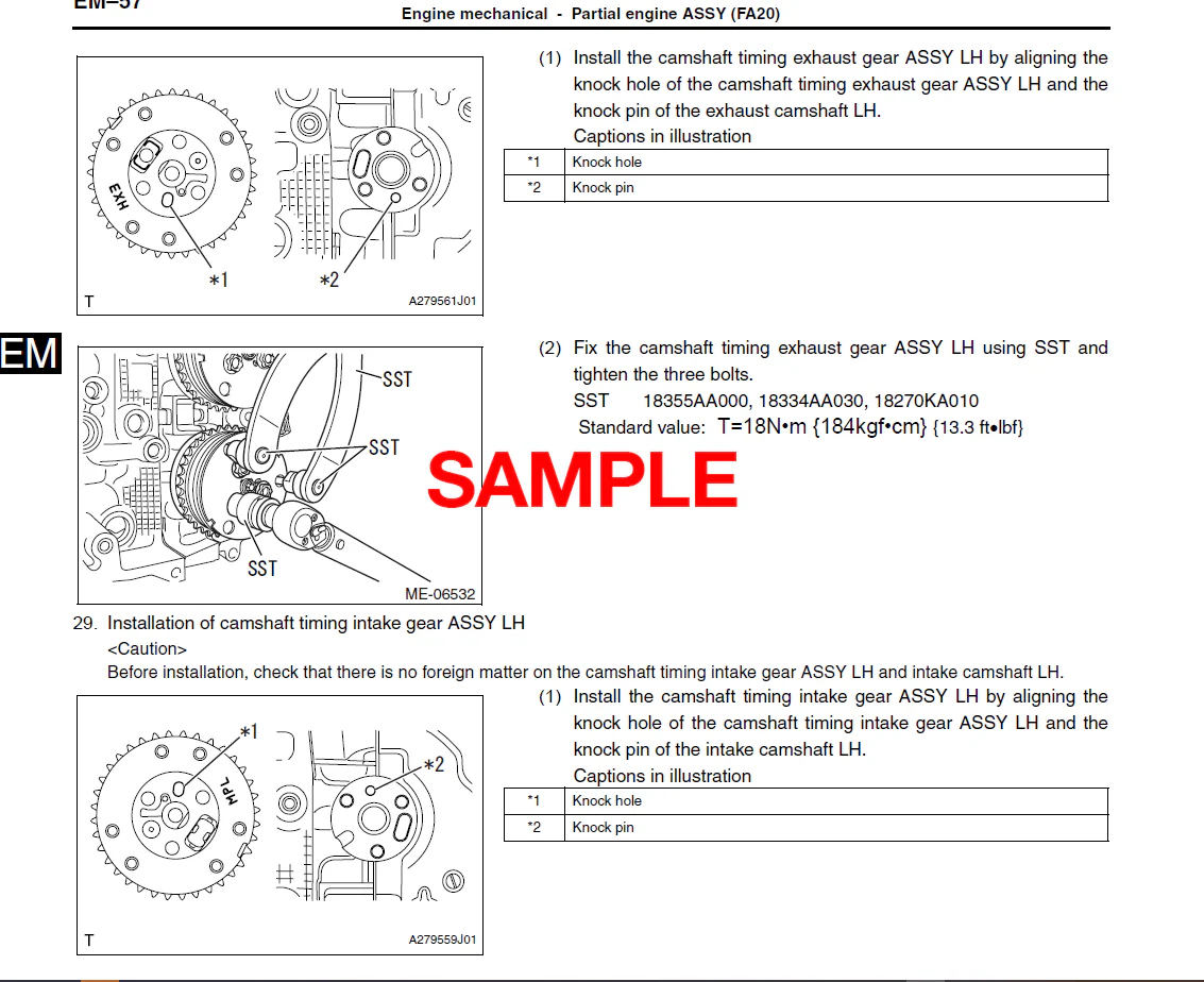 Manuale Officina Subaru Forester SK (2020-2021) (EN) - Image 3