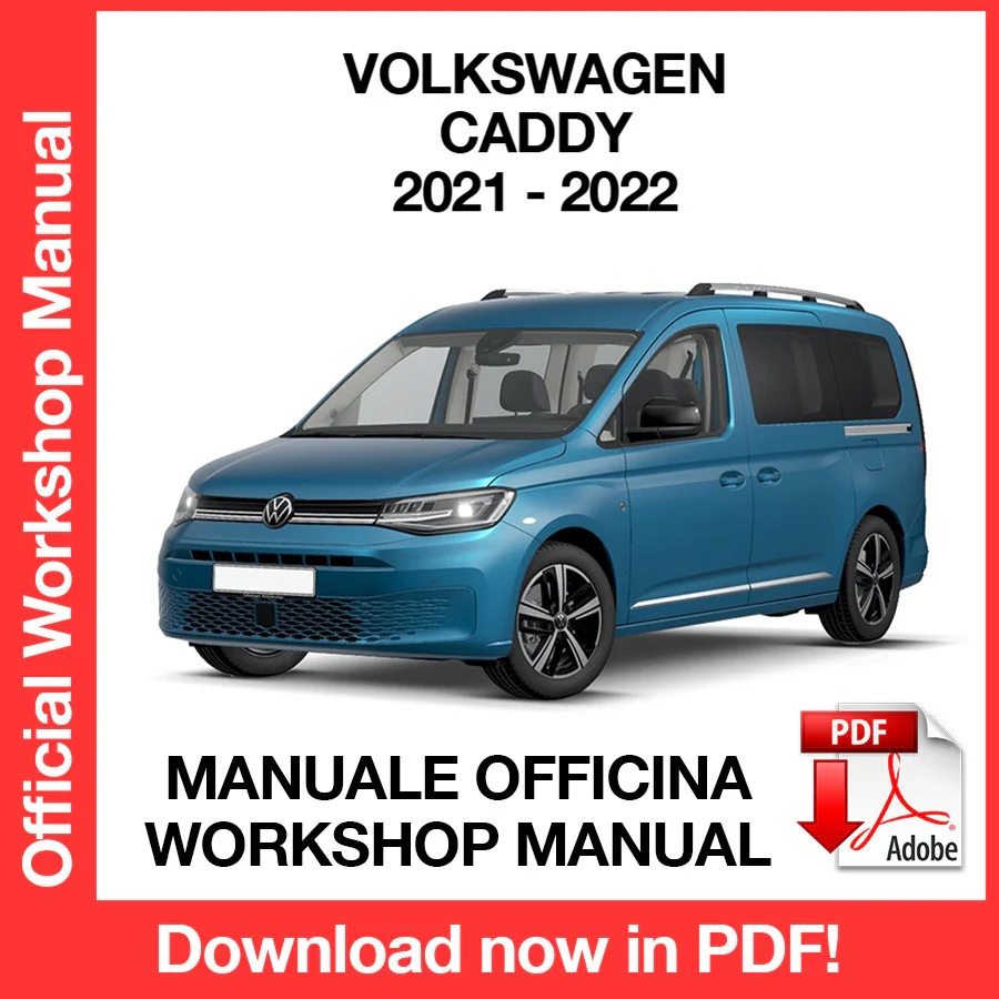 Manuale Officina Volkswagen Caddy (2021-2024) (EN)