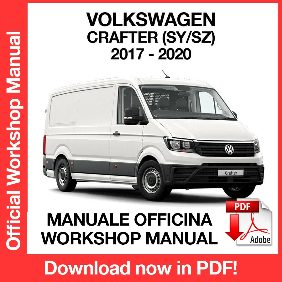 Manuale Officina Volkswagen Crafter (2017-2020) (EN)
