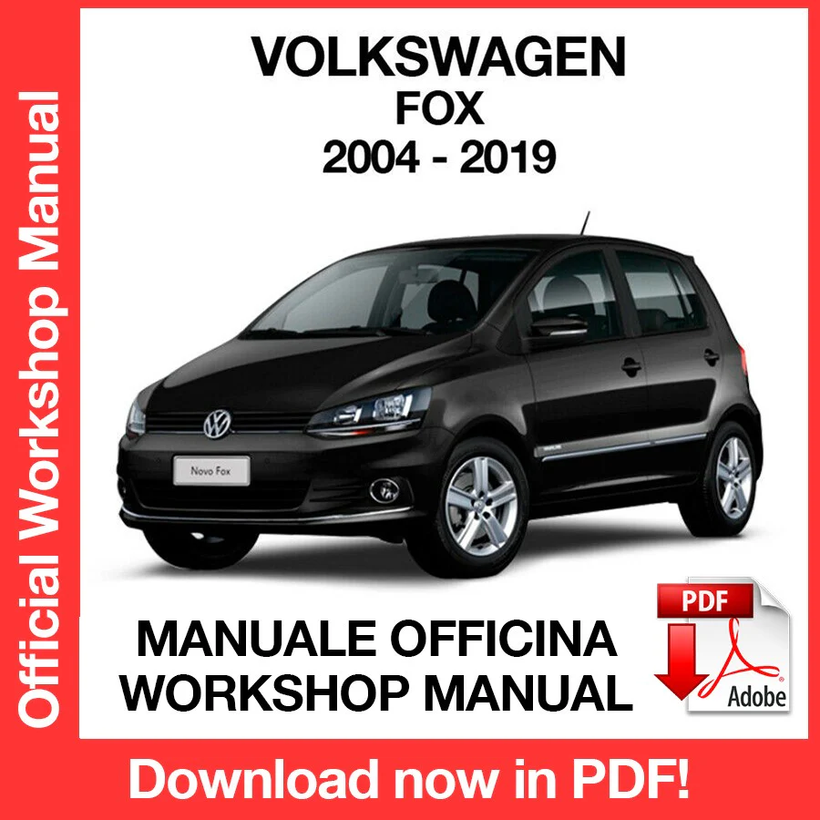 Manuale Officina Volkswagen Fox (2004-2019) (EN)