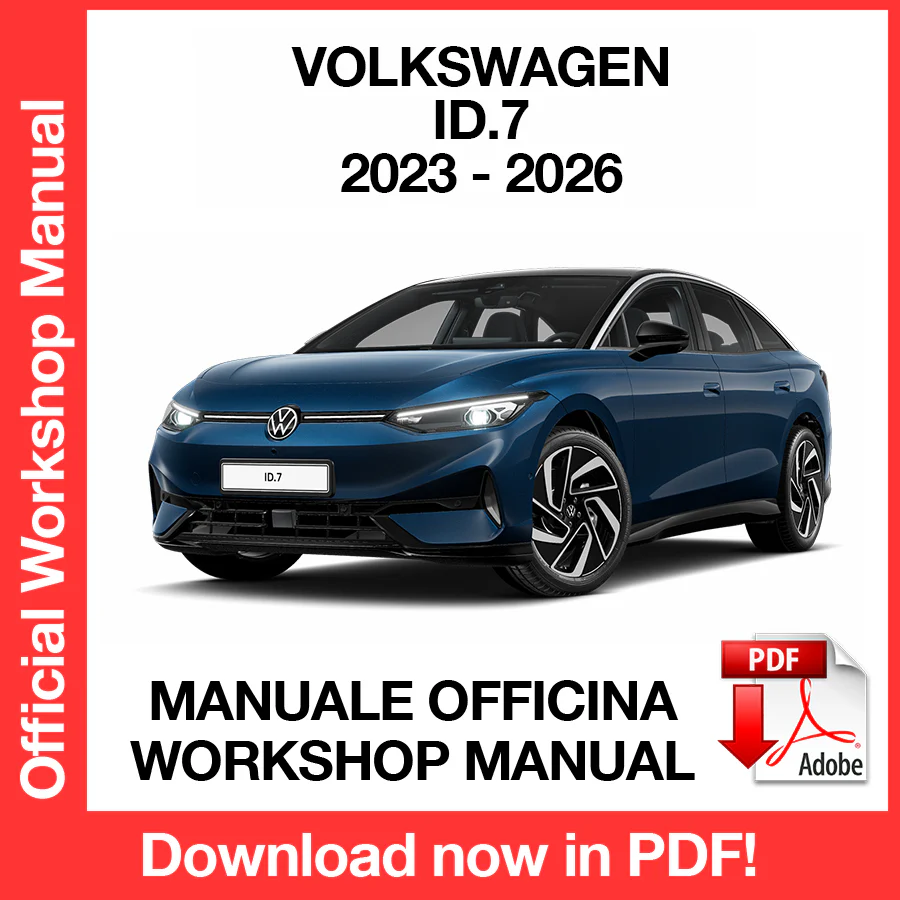 Manuale Officina Volkswagen ID.7 (2023-2026) (EN)