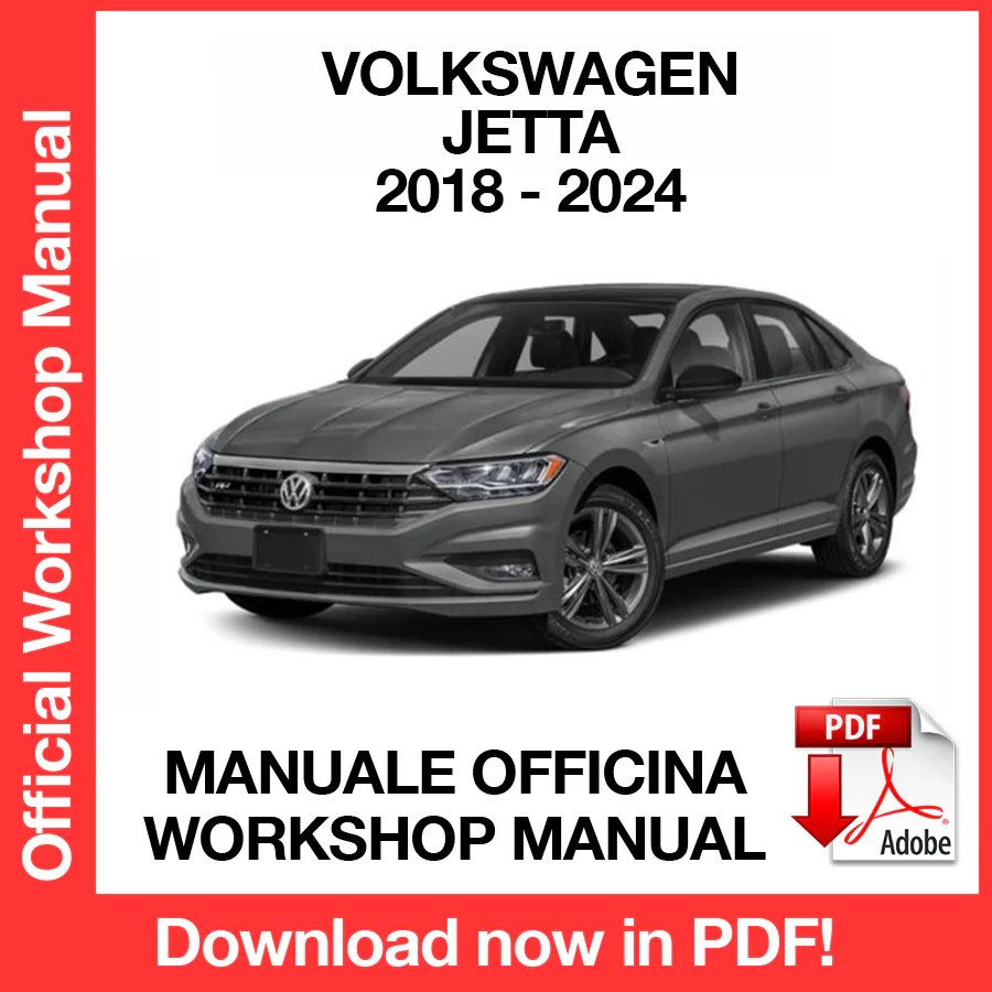 Manuale Officina Volkswagen Jetta (2018-2024) (EN)