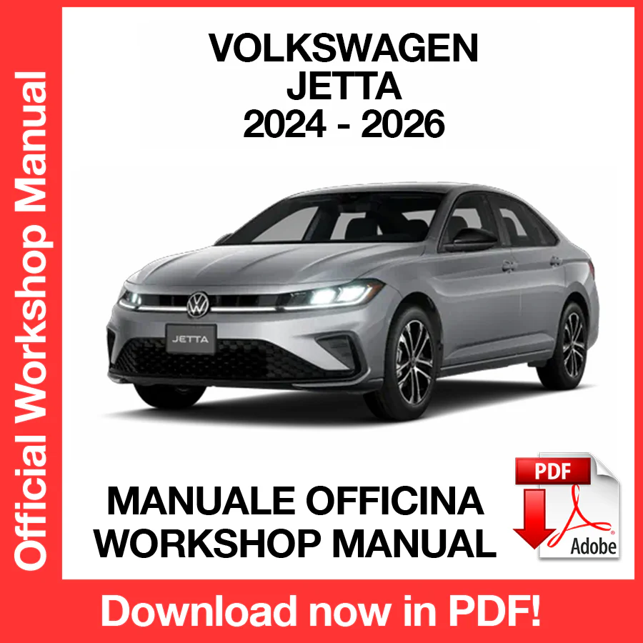Manuale Officina Volkswagen Jetta (2024-2026) (EN)
