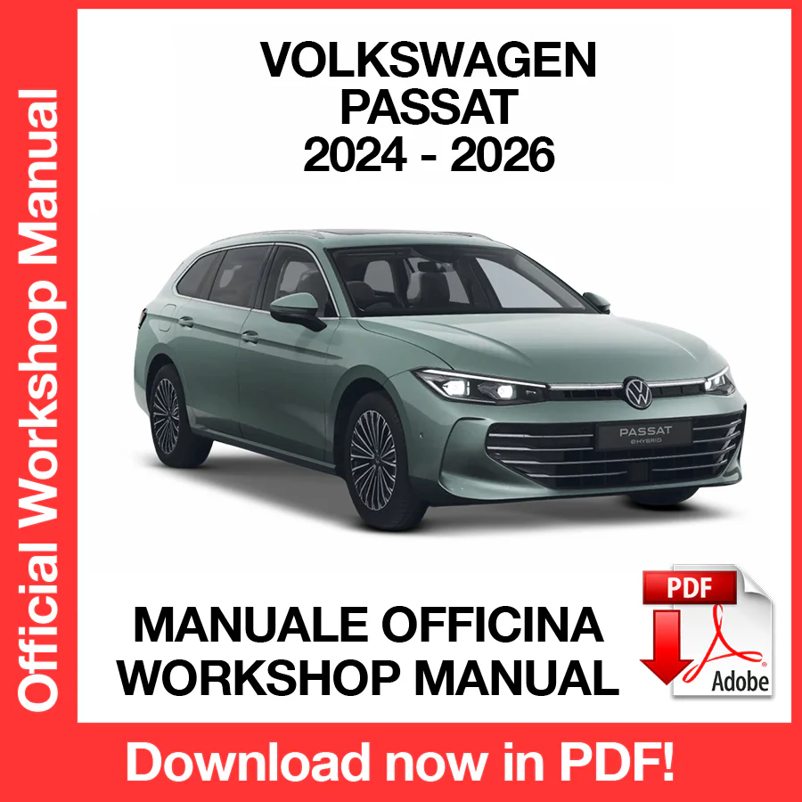 Manuale Officina Volkswagen Passat (2024-2026) (EN)