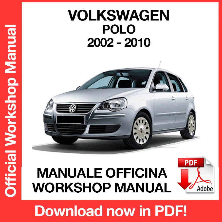 Manuale Officina Volkswagen Polo (2002-2010) (EN)