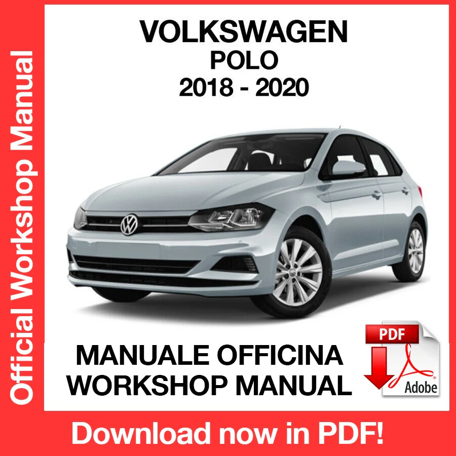 Manuale Officina Volkswagen Polo (2018-2020) (EN)