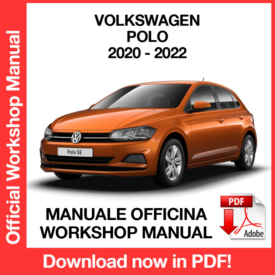 Manuale Officina Volkswagen Polo (2020-2022) (EN)