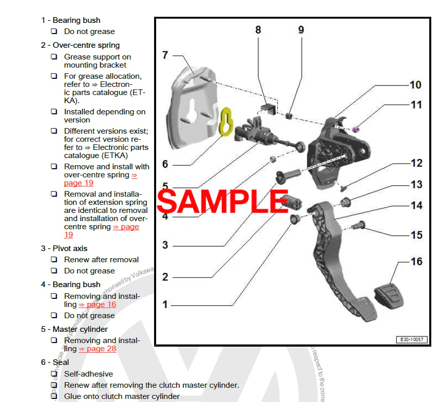 Manuale Officina Volkswagen Fox (2004-2019) (EN) - Image 2