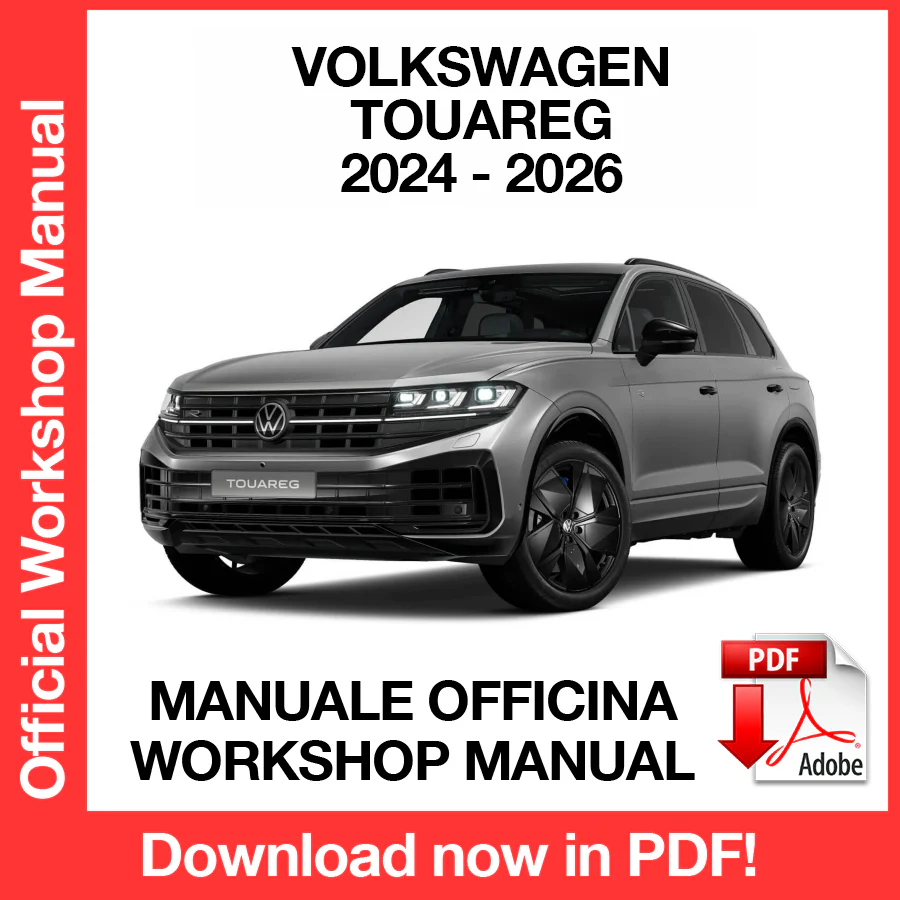 Manuale Officina Volkswagen Touareg (2024-2026) (EN)